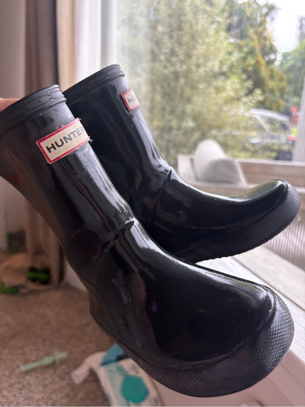 Black Toddler Hunter Boots